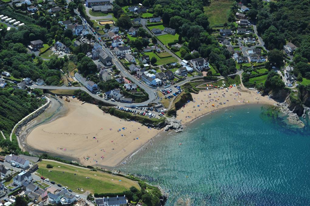 The beaches at Aberporth