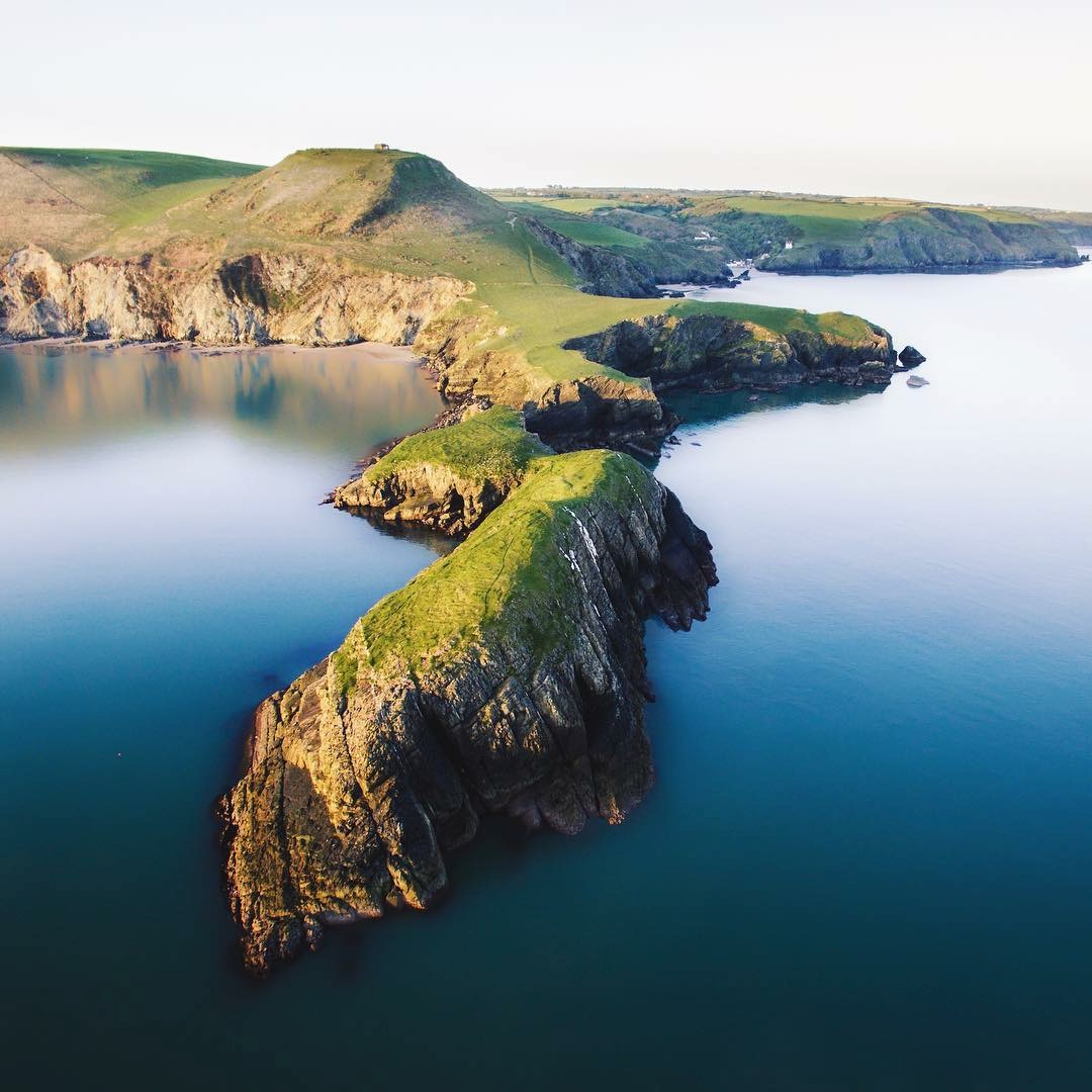The Cardigan Bay coast