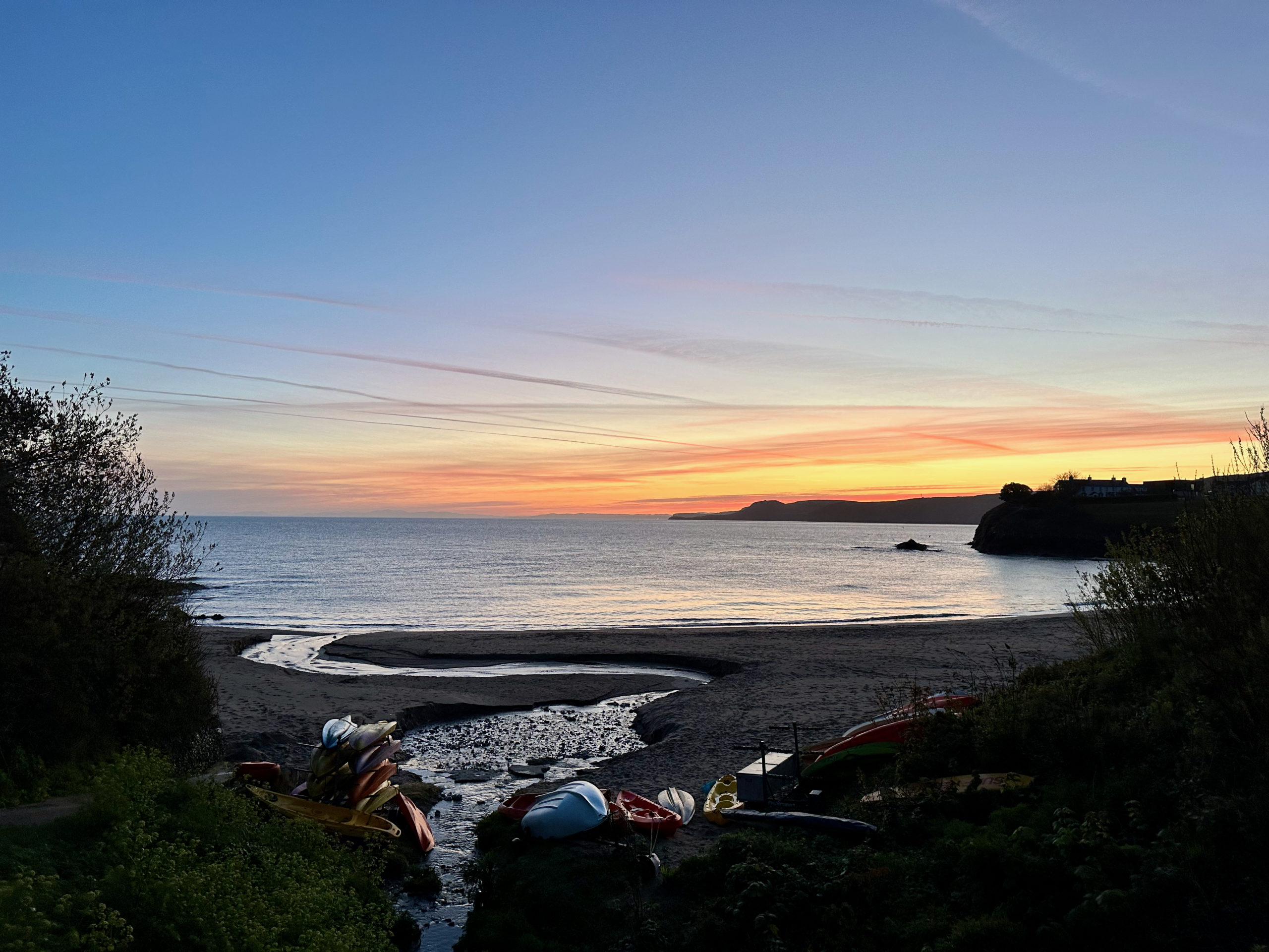 Cliff walk, Ceredigion